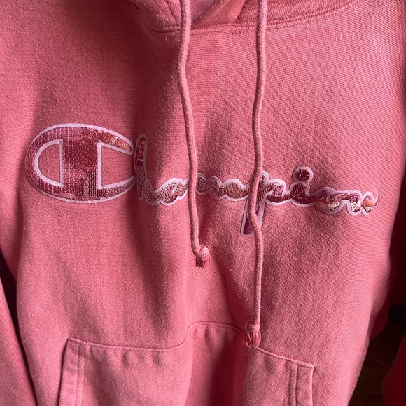 Champion Embroidered Logo Hoodie - Picture 2 of 8
